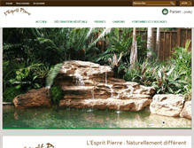 Tablet Screenshot of lesprit-pierre.com